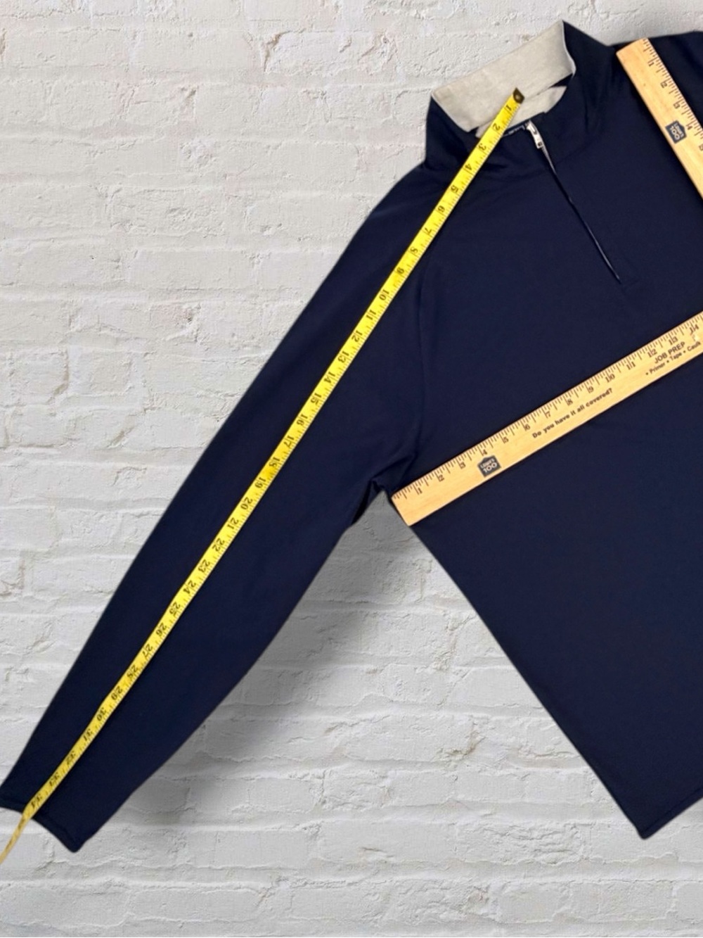Peter Millar Crown Crafted Stealth Performance Quarter Zip Navy XL - Picture 11 of 14